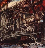 Dolazak (1979, tempera na papiru, 22 x 22 cm)