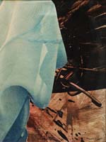 Melankolija (1979, kolaz, 20.5 x 15.5 cm)