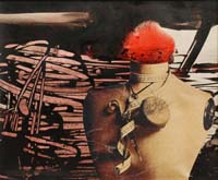 Svjedok (1979, kolaz, 15.5 x 19 cm)