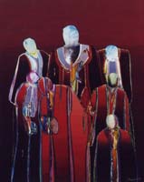 Big Family (1997, ulje na platnu, 150 x 125 cm)